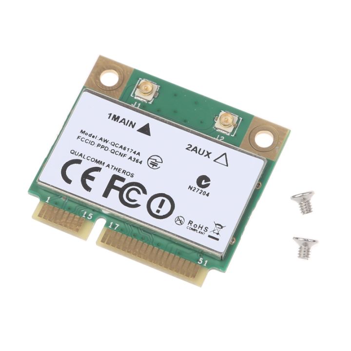 Wireless Network Card Qca Atheros Ac Dual Band Ghz Mbps Mini Pci E Wifi Card