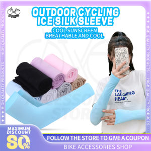 Bike Arm Sleeve Outdoor Sports Cycling Arm Sleeves Sun UV Arm Sleeves for Bike Ice Silk Sleeves