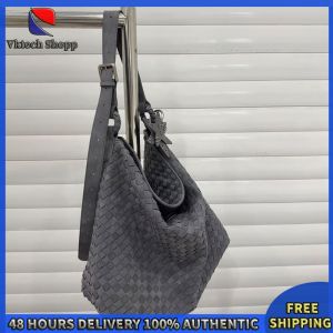 Vktech Elegant Handwoven Bucket Bag for Women with Ample Space and Star Charm Suitable for Travel and Lunch Use