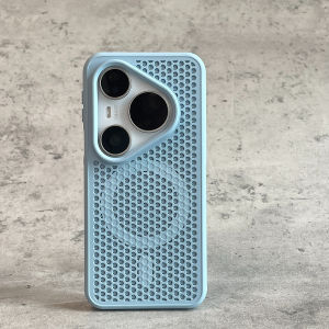 เคสพลาสติกแบบแข็งสำหรับ Huawei Pura 80 Pro เคสครอบโทรศัพท์แบบรังผึ้งระบายอากาศได้