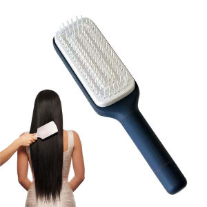 Rotatable Self Cleaning Hair Brush Telescopic Comb Telescopic Cleaning Anti-static Hairdressing Air Cushion Comb