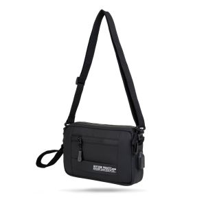 Tas Selempang Pria LEXUS Sling Bag Multyfungsi 3 in 1 USB Connector Clutch Bag Cowok Waterproof