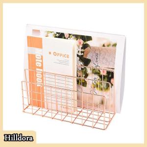 [Hilldora] INS ชั้นเก็บของเหล็กแบบมินิมอลชั้นจัดระเบียบโต๊ะชั้นเก็บหนังสืออเนกประสงค์