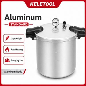 23L 32cm Pressure Cooker Thickened 304 Stainless Steel Pressure Canner Household Hotel Gas Induction