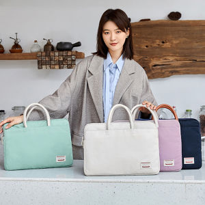 EverToner 14 15.6inch Simple Laptop Sleeve Case Fashion Handbag Universal Notebook Large Capacity Protective Pouch For HP Lenovo MacBook