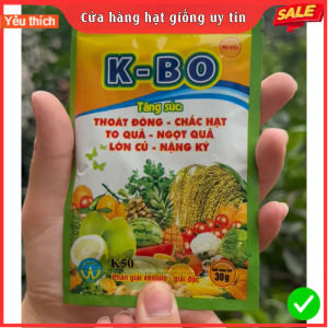 Chế Phẩm Vi Sinh Tribi - Siêu Ka li Bo K-BO gói 30 gram - Trổ Thoát - To củ - Quả - Ngọt Trái - Hàng Chính Hãng