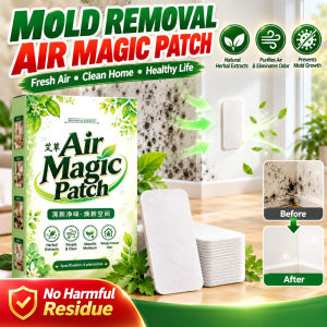Mold Remover Patch Air Purifying Mugwort Patch Moisture Absorber Mold Prevention Wardrobe Closet Cabinet Room