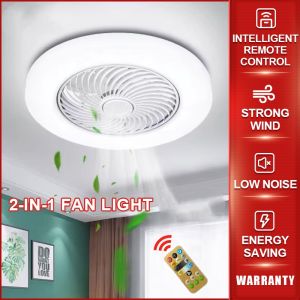 LAOG Multi-Function LED Fan Light 3 Speed Dimming Light with Remote Control Ceiling Fan 30W
