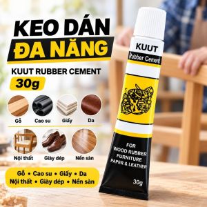 Keo Con Voi KUUT tuýp 30g keo con chó dán giày dép đa năng