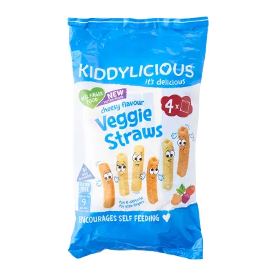 Kiddylicious Cheesy Straw MultiPacks
