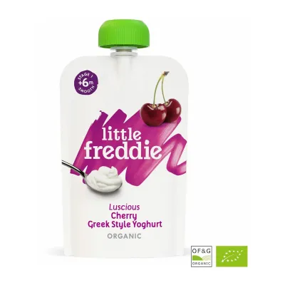 Little Freddie Lusious Cherry Greek Style Yoghurt