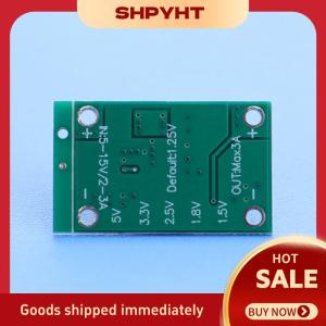 SHPYHT DC điều chỉnh điện áp bước xuống mô-đun cung cấp điện 5-16V đến 1.25V 1.5V 1.8V 2.5V 3.3V 5V 3A