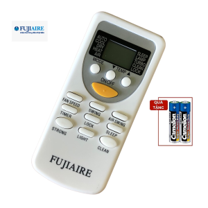 Điều khiển điều hòa Fujiaire Hàng tốt - REMOTE Điều khiển điều hòa Fujiaire Hàng tốt - Đầu bấm Điều khiển điều hòa Fujiaire Hàng tốt - TẶNG KÈM PIN