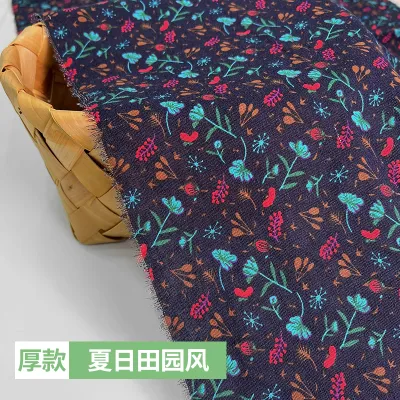 Batik Printed Floral Fabric DIY Cloth 100% Cotton Fabric for DIY Dress and Table Cover TJ4135