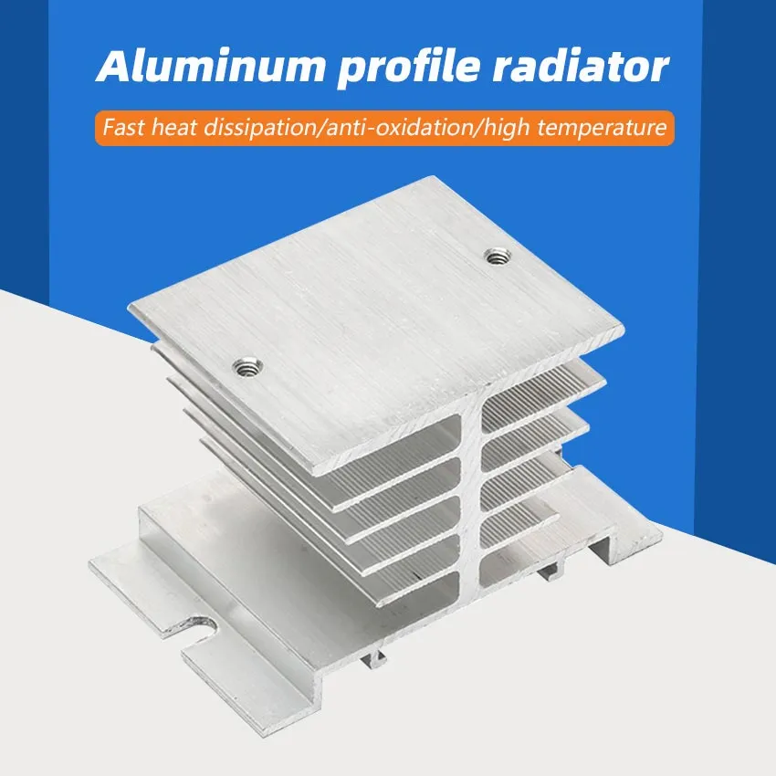 Solid State Relay - SSR Aluminum Heat Sinks - View #5