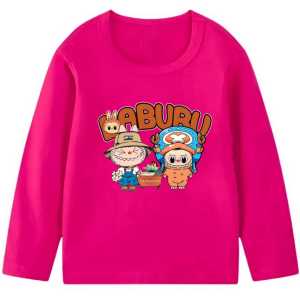 Kaos Baju Motif Gambar LABUBU #07 Boneka  Viral Atasan Lengan Panjang  oblong Anak Perempuan Usia 1-13 Tahun Cewek