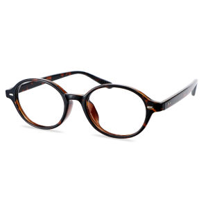 Retro Black TR90 Full Frame Photochromic  Nearsighted Myopia Shortsighted Glasses Transparent Lens Distance Glasses For Women Round Retro Eyeglasses (NOT READING GLASSES)