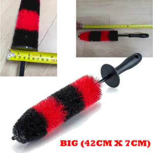 42Cm Tire Brush Soft Bristle Car Wheel Rim Tyre Wash Brushes Detailing Washing Berus Lembut Kereta