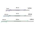 Standard Barbell Bar (1 inch) (1.2m - 1.8m). 