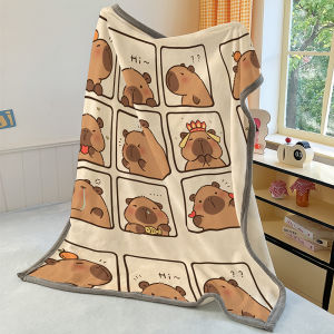 FDM Coral Fleece Blanket Super Soft Quilt Cartoon Blanket Skin Friendly Material Quilt Warm Blanket Nap Blanket Shawl Cover Blanket