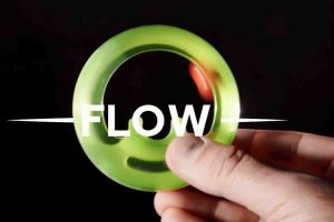 Original Marble Fidget Spinner Loopy Looper FLOW by Blue Orange Challenging and Fun Toys Sensory Toys