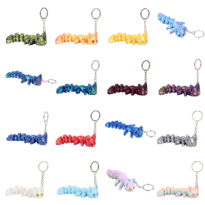 Lovely 3D Foxes Keychain Pendant Bag Hanging Ornament Key Chain Charm for Adults And Keychain Enthusiasts