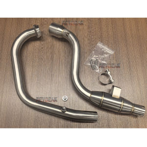 REYGEAKT For Suzuki Gixxer155 Gsx 150f Gixxer 155 150 Elbow Heade Pipe Exhaust Big Catalyst Stainless Steel