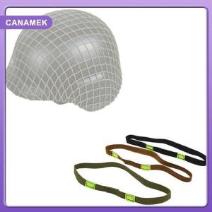 【CANAMEK】 1Pcs Tactical Helmet Straps Outdoor Reflective Helmet Strap Elastic Band For MICH M88 Helmet Strap Hunting Helmet Accessories