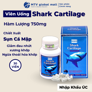 Viên Uống Sụn Vi Cá Mập Costar Hỗ Trợ Xương Khớp Cải Thiện Thoái Hóa Và Đau Nhức Xương Khớp