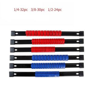 6pcs/Set Tools Socket Rail Tempat Mata Kunci Socket Socket Holder