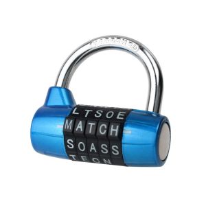 5-Digit Alphabet Padlock Zinc Alloy Combination Code Lock Password Padlock Gym Lock For Locker Door