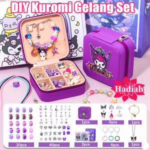 【COD】DIY Gelang Pandora Set Manik Manik DIY Kalung Gelang Bracelet Hadiah Gelang Pembuat Kit Anak Hadiah Mainan Perempuan Anak