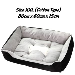 XXL 15cm Thickness Large Pet Bed Softy Cotton tilam katil kucing besar Cat Dog Thick Bed Soft Kennel Bed Easy Wash