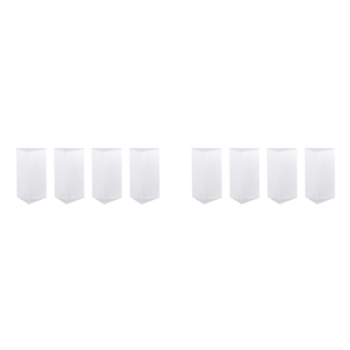 Triangle Led Rotating Prism 8Pcs Clear Triangular Prism for Rainbow Lights Crystal Optical Prisms ...