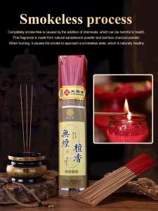 God of Wealth Sandalwood Buddha Incense Smokeless Incense