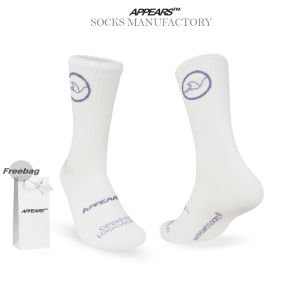 APPEARS SOCKS - OPEN EYE PURPLE - Kaos kaki motif