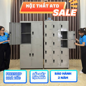 Tủ locker hồ sơ có khóa- tủ sắt nhiều ngăn đựng đồ riêng tư giá xưởng tủ hồ sơ phòng gym nhiều ngăn