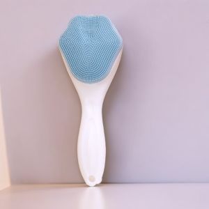 แปรงทำความสะอาดผิวหน้า แปรงซิลิโคน ทำความสะอาดผิวหน้า แปรง รูปอุ้งเท้าแมว แบบนิ่ม พกพาสะดวก ทำความสะอาดง่าย มี 3 สีให้เลือก