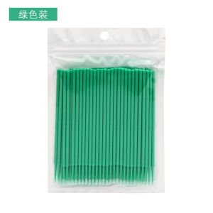 Microapplicators Microbrush Sulam Alis Dental Eyelash Extexion 100pcs / Microbrush Micro Buds Dental Eyelash Extenxion  Sikat Disposal / Sisir Alis Kecil / Sisir Bulu Mata /  Sisir Eyelash Extenxion SH AN09