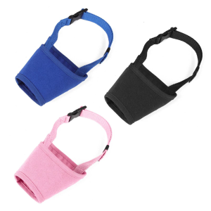 Comfortable Dog Muzzle for Preventing Biting and Barking with Adjustable Strap Breathable Dog Muzzle for Safety Walking