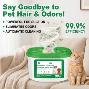 🐾 Air Magic Box Removes Pet Hair & Odors Continuous Smart Sensing Purification High Sterilization Easy Smart Control Effective Pet Hair Removal Air Magic Box