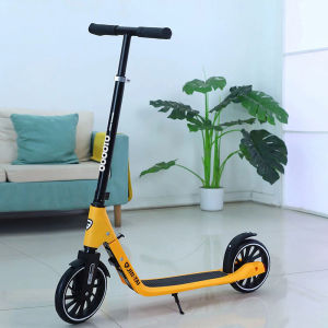 【SG In Stock】Scooter Adult Teen Kick Scooter Foldable From Age 7 To Adult Built in hand brake with 8 inches wheels