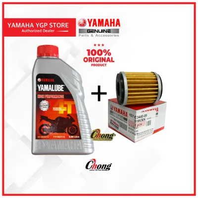 Yamaha Yamalube 4T Engine Oil Minyak Hitam 20W-50 1L 100% Original HLY!