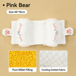 🇸🇬 SELLER - Baby Head Shaping Pillow Anti-Flat Head Cooling Breathable Infant Pillow Washable Baby Pillow for 0-12 Months Baby