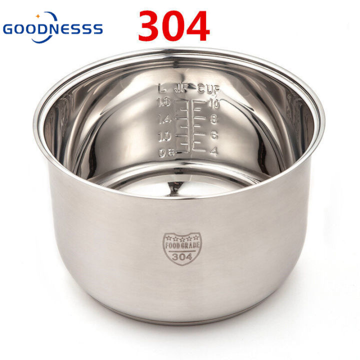 304 stainless steel rice cooker inner container Non stick Cooking