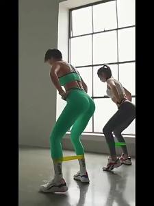 จัดส่งจากประเทศจีน [BIN] ยางยืดออกกำลังกายสำหรับผู้หญิง ฟิตเนสสะโพก ยางยืดต้านทานการดึง อุปกรณ์ฝึกความแข็งแรง สควอท ยกกล้ามเนื้อ ยางยืดยืด