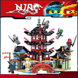 Mainan Ninjago Set 810Pcs Block Bangun Blok Mainan Edukasi Mainan anak laki-laki 6 tahun