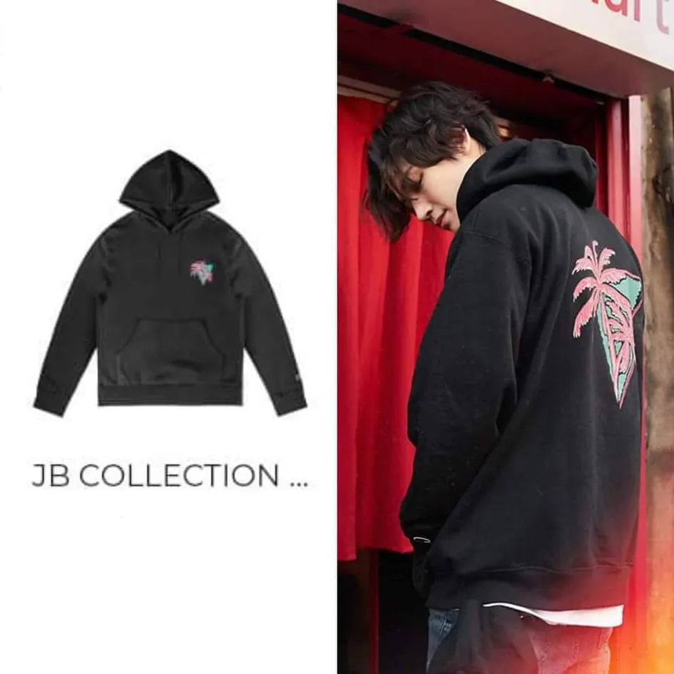 GOT7's fashion (fan account) on X: [191213] JB x REPRESENT Collection. • JB  Collection x Champion - Champion Unisex Pullover Hoodie. It's $45.99 USD.  Shop here:  #GOT7 #갓세븐 #JAYB #재범 #제이비 #