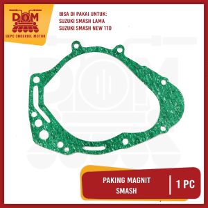 Paking Magnit Smash (PSP) Packing AJS Magnet Gasket Pak Kalter Kiri Mesin Suzuki Smash Lama New 110