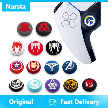 4PCS Silicone Thumb Cap,Non-slip Silicone Analog Joystick Thumb Stick Grip Cap,Compatible With PS2,PS3,PS5,PS4 Series X/S Controller ThumbGrips - Foto 9